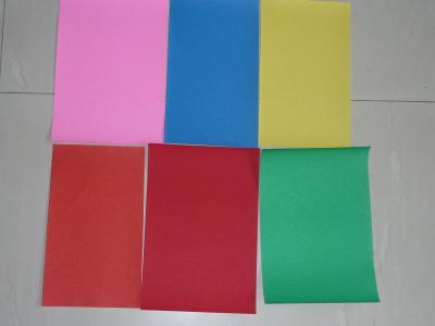 colorful abrasive paper